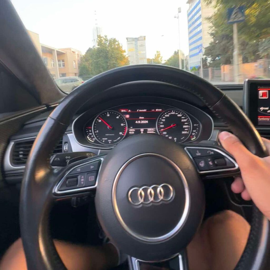 Audi A6 C7 po usunięciu AdBlue – brak błędów na desce Deska rozdzielcza Audi A6 C7 bez błędów po usunięciu AdBlue