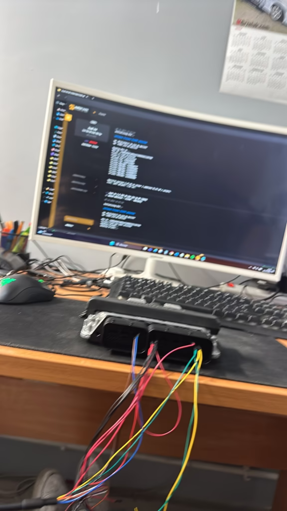 Proces programowania ECU Audi A4 B8 w Sebon Performance
