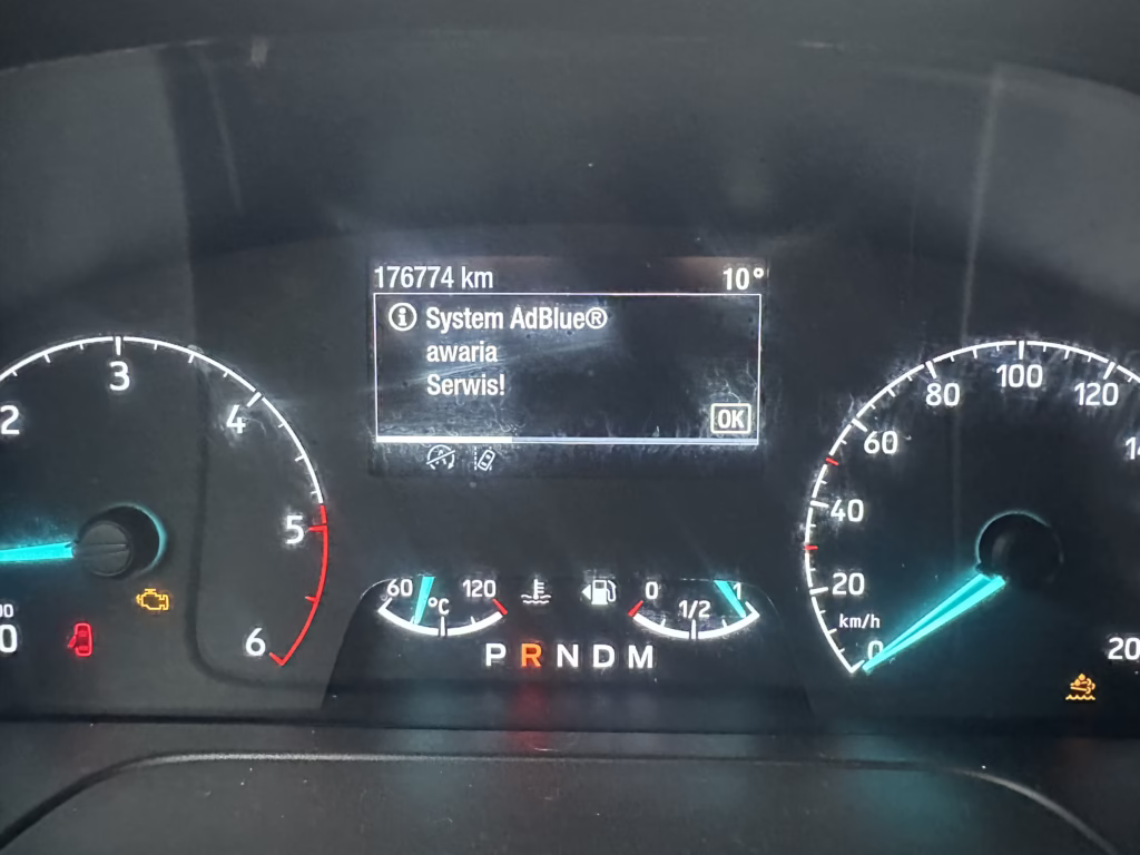Błąd AdBlue – awaria serwis Błąd systemu AdBlue – awaria serwis