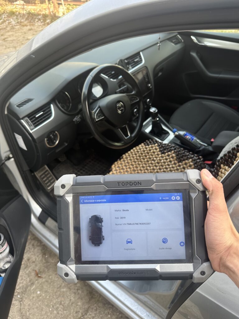 Diagnostyka Skoda Octavia III – błędy systemu AdBlue